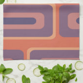 Middeleeuwse moderne lange rechthoeken, kleurrijk  theedoek (Gevouwen)