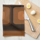 Middeleeuwse moderne lange rechthoeken verbrand Or Theedoek (Quarter Fold)