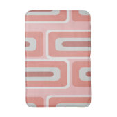 Middeleeuwse moderne, lange rechthoeken zalmroze badmat (Voorkant Verticaal)