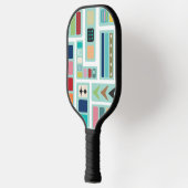 Middeleeuwse moderne mix-up pickleball paddle (Links)
