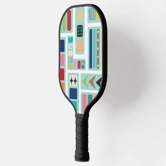 Middeleeuwse moderne mix-up pickleball paddle (Links)