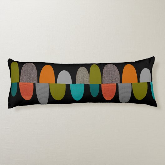 Middeleeuwse moderne ontwerpserie Pillow 1 Lichaamskussen (Achterkant)