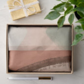 Middeleeuwse moderne organische Abstracte kunstont Tissuepapier (Geschenk)