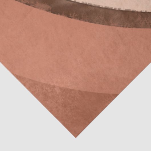 Middeleeuwse moderne organische Abstracte kunstont Tissuepapier (Detail)