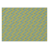 Middeleeuwse moderne ovalen, Starbursts, Gold op B Tafelkleed (Voorkant (Horizontaal))