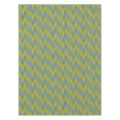 Middeleeuwse moderne ovalen, Starbursts, Gold op B Tafelkleed (Voorkant)