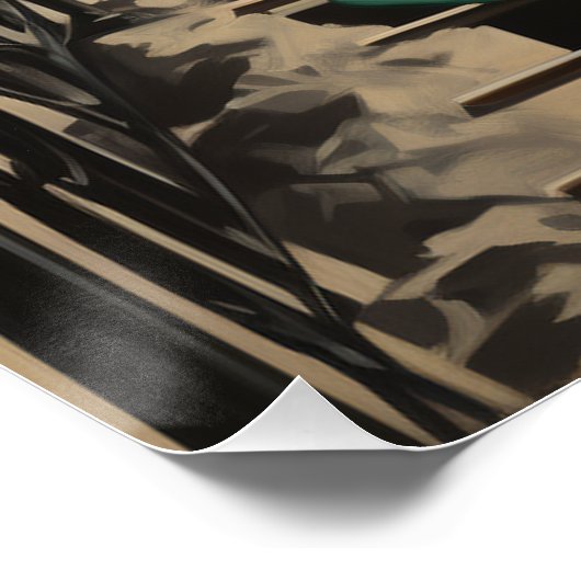 Middeleeuwse Moderne Perfect Poster (Hoek)