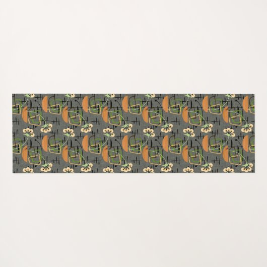 Middeleeuwse Moderne | PLANTEN Yogamat (Achterkant (horizontaal))