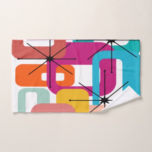 Middeleeuwse moderne rechthoeken bad handdoek (Handdoek)