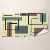 Middeleeuwse moderne rechthoeken badhanddoek (Badhanddoek)