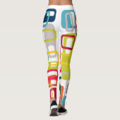 Middeleeuwse moderne rechthoeken leggings (Achterkant)