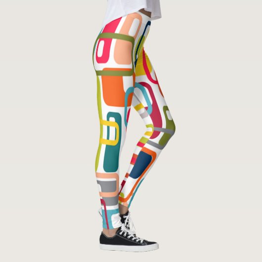 Middeleeuwse moderne rechthoeken leggings (Rechts)