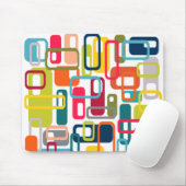 Middeleeuwse moderne rechthoeken muismat (Met muis)