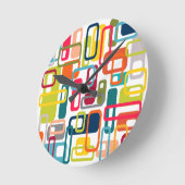 Middeleeuwse moderne rechthoeken ronde klok (Hoek)