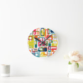 Middeleeuwse moderne rechthoeken ronde klok (Huis)