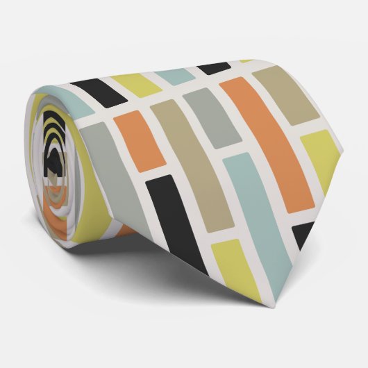 Middeleeuwse moderne rechthoeken stropdas (Opgerold)