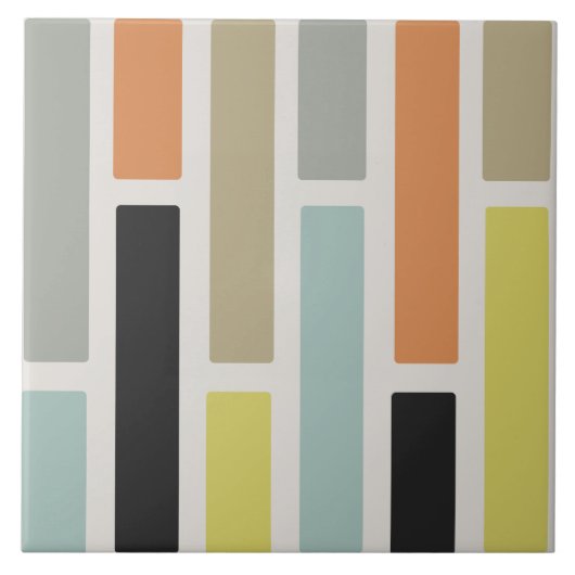 Middeleeuwse moderne rechthoeken tegeltje (Voorkant)