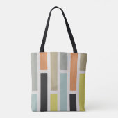 Middeleeuwse moderne rechthoeken tote bag (Achterkant)