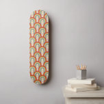 Middeleeuwse moderne regenboog Daisy Retro Hippie  Persoonlijk Skateboard<br><div class="desc">Dit coole skateboard met een cool 70s-stijl regenboog & daisy patroon zou een geweldig cadeau zijn voor iemand die van alles houdt,  retro!</div>