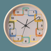 Middeleeuwse moderne reine-achtige winkelklok