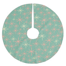 Middeleeuwse Moderne Retro 50s Starbursts Roze Min