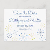 Middeleeuwse Moderne Retro  Opslaan Datum Aankondigingskaart (Voorkant)