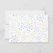 Middeleeuwse moderne retroactieve  stijl RSVP (Achterkant)