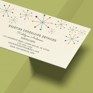 Middeleeuwse moderne,  Retrostijl Visitekaartje