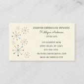 Middeleeuwse moderne,  Retrostijl Visitekaartje (Voorkant)