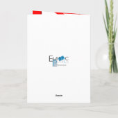 Middeleeuwse moderne rode, groene schelpen, witte  kaart (Achterkant)