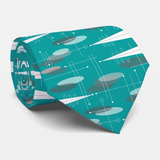 Middeleeuwse moderne ruimtetijd stropdas (Opgerold)