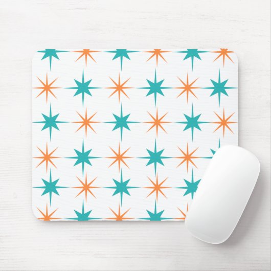 Middeleeuwse Moderne Starburst 1.0 Muismat (Met muis)