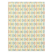 Middeleeuwse moderne starburst schalen tafelkleed (Voorkant)