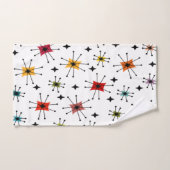 Middeleeuwse moderne Starbursts en sterren Bad Handdoek (Handdoek)