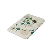 Middeleeuwse moderne Starbursts en Wereldbollen Badmat (Gekanteld)