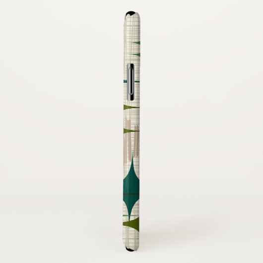 Middeleeuwse moderne Starbursts en Wereldbollen Case-Mate iPhone Case (Achterkant / rechts)