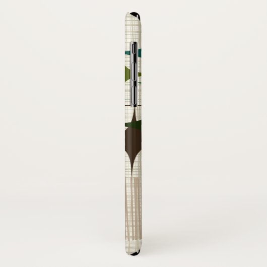 Middeleeuwse moderne Starbursts en Wereldbollen Case-Mate iPhone Case (Achterkant/links)