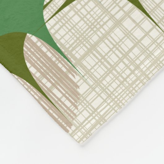 Middeleeuwse moderne Starbursts en Wereldbollen Fleece Deken (Hoek)