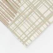 Middeleeuwse moderne Starbursts en Wereldbollen Fleece Deken (Hoek)