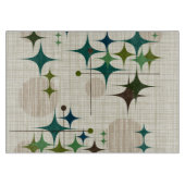 Middeleeuwse moderne Starbursts en Wereldbollen Snijplank (Voorkant)