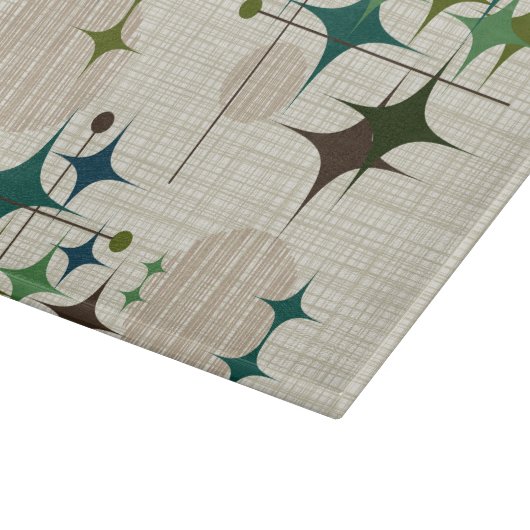 Middeleeuwse moderne Starbursts en Wereldbollen Snijplank (Hoek)