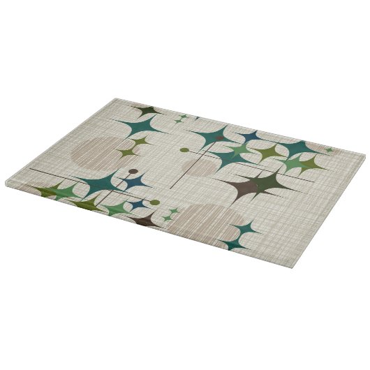 Middeleeuwse moderne Starbursts en Wereldbollen Snijplank (Hoek)