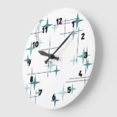 Middeleeuwse moderne sterren (Blauwgroen) klok 1 (Hoek)