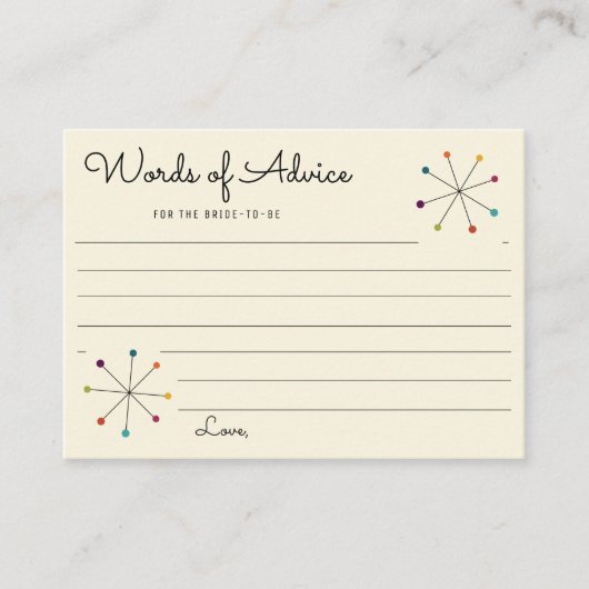 Middeleeuwse moderne,  stijl van retro advieskaart (Voorkant)