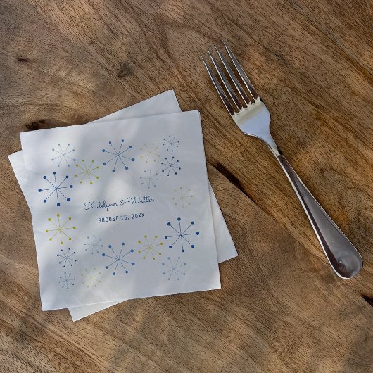 Middeleeuwse moderne, stijl van retro servet