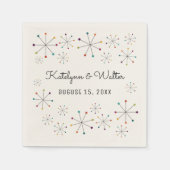 Middeleeuwse moderne,  stijl van retro servet (Voorkant)