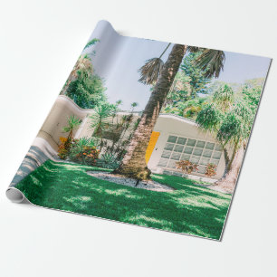 Middeleeuwse moderne stijlpagina cadeaupapier