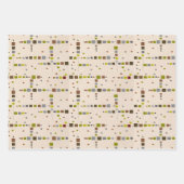 Middeleeuwse moderne trio inpakpapier vel (Voorkant 3)