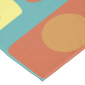 Middeleeuwse moderne turkooisrechthoeken tafelkleed (Gekanteld)