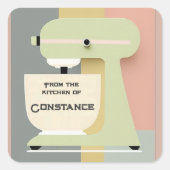 Middeleeuwse moderne uit de keuken van Stickers (Voorkant)